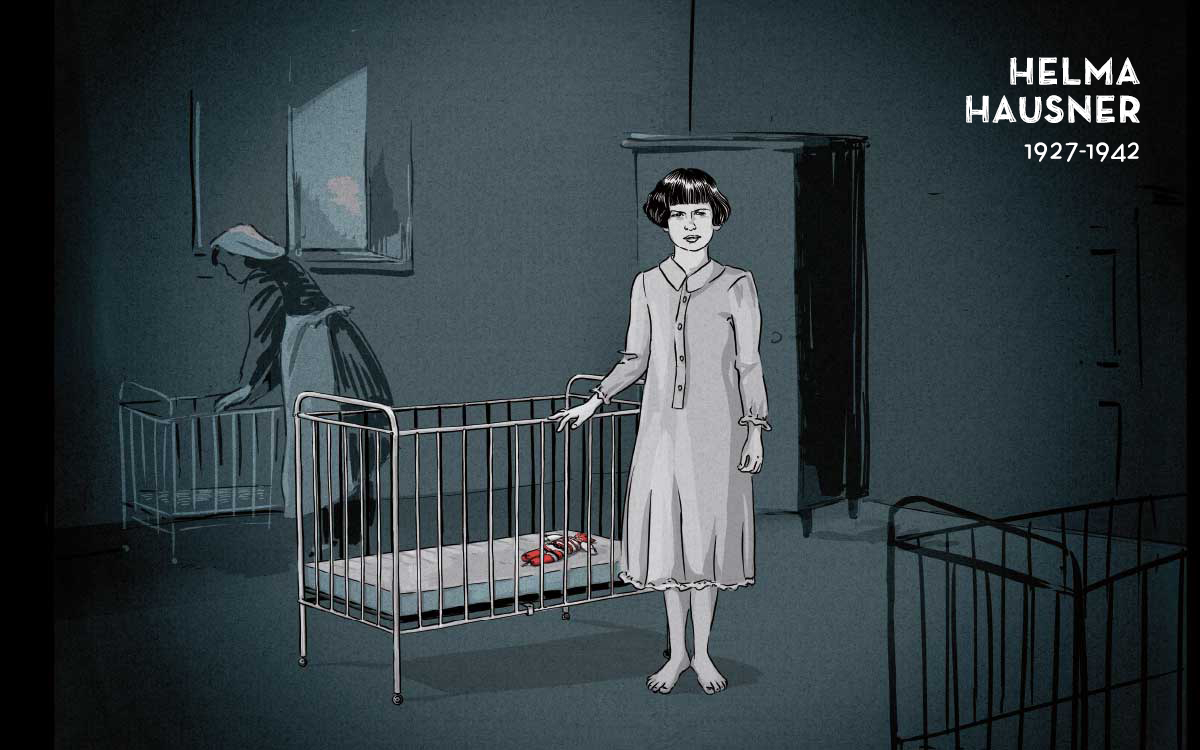 Helma Hausner, ermordet in der Kinderfachabteilung Eglfing-Haar
